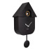 Modern Cuckoo Clock Black by Karlsson