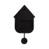 Modern Cuckoo Clock Black by Karlsson