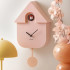 Modern Cuckoo Clock Soft Pink by Karlsson