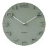 On The Edge Clock Jungle Green  by Karlsson