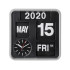 Mini Flip Clock Silver by Karlsson