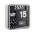 Mini Flip Clock Silver by Karlsson