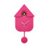 Modern Cuckoo Clock Bright Pink by Karlsson
