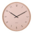 Stark Wall Clock Faded Pink by Karlsson
