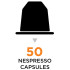 50 Espresso Capsule Carousel Limousine Black by Prepara