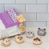 Cute Bag Clips-Cats by 4 x 4cm White Magic (6 Pack)