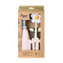 Florganic Pink 3pc Sink Caddy Set + Dispenser by Vigar