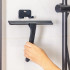 Zense Black Steel Squeegee With Hanger by Vigar