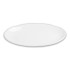 White Melamine Large Oval Texture Platter 20" (50cm) by Bella Tavolo