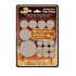 Felt 68 pc Asst Sizes Oatmeal by Parker & Bailey