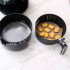 Silicone Fibreglass Air Fryer Liner Round - Set of 2 by Nostik