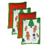Christmas Tree Microfibre Sponges - 4 Pack by Vigar