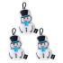 Frosty The Snowman Scrubber Sponge - 3 Pack by Vigar