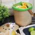 Eco Basics Compost Kitchen Waste Bin 4L - Pebble