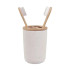 Eco Basics Toothbrush Caddy - White