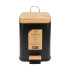 Eco Basics Rubbish Bin Square 3L - Black