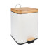 Eco Basics Rubbish Bin Square 6L by White Magic