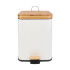 Eco Basics Rubbish Bin Square 6L by White Magic