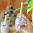 Eco Basics Reusable Bamboo Straws 4 Pack by White Magic