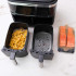 Silicone Fibreglass Dual Basket Air Fryer Liner - Set of 2 by Nostik