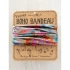 Velvet Boho Bandeau - Black Print Folk by Natural Life