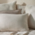 Sova Standard Pillowcase Pair Savanna Pinstripe by Weave