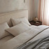 Ravello Bone Duvet Cover by Weave
