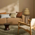 Fiore Cushion Toffee - 50 x 50cm