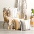 Darcy Stripe Stone washed Yarn-dyed Cushion by Renee Taylor - 2 Pack