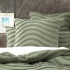 Wave Cotton Chenille Vintage washed tufted Duvet Cover Set or Euro P/C by Cloud Linen