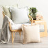 Campbell Stone washed Yarn-dyed Cushion by Renee Taylor - 2 Pack
