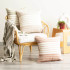 Palma Stripe Stone washed Yarn-dyed Cushion by Renee Taylor - 2 Pack