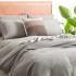 Ultra Plush Vintage Washed Microfiber Duvet Cover Set by Ddecor Home