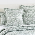 Tahlia Jacquard Jade Coverlet Set or Euro P/C by Renee Taylor