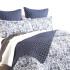 Delos Quilted Reversible Coverlet Set or Euro P/C by Renee Taylor