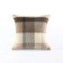 Lodge Mocha Reverse Lambswool Cushion by MM Linen