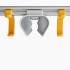 Cleantech Cleaning Tool Storage Rail by Joseph Joseph