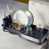 Extend Slim Steel Dish Rack Grey by Joseph Joseph