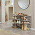 Level Plus Adjustable Shoe Rack Triple by Joseph Joseph