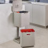 Totem Max 60-Litre Kitchen Bin Stone by Joseph Joseph