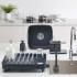 Wash & Drain Washing Up Bowl Grey by Joseph Joseph