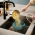Triangular Colander Dark Opal by Joseph Joseph