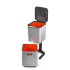 Totem Compact 40-Litre Kitchen Bin Stainless Steel by Joseph Joseph