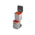 Totem Compact 40-Litre Kitchen Bin Stainless Steel by Joseph Joseph
