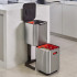 Totem Compact 40-Litre Kitchen Bin Stainless Steel by Joseph Joseph