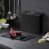 Folio Steel 4-Piece Chopping Board Set - Black