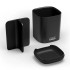 Easystore Toothbrush Caddy - Black