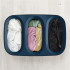 Tota Trio 90L Laundry Separation Basket - Black