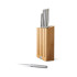 Elevate Steel Knives Bamboo 5 Piece Block by Joseph Joseph