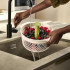 Spindola Spinning Colander White by Joseph Joseph